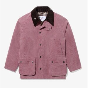 Barbour x NOAH collaboration *RARE* Men's Mauve Jacket with Dark Brown Collar